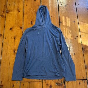 Large Nautica Hoodie blue